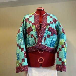 Colorful Patchwork Women's Jacket